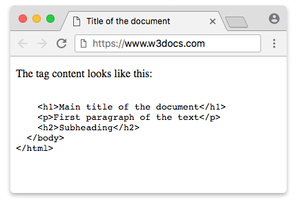 Beispiel zum plaintext-Tag