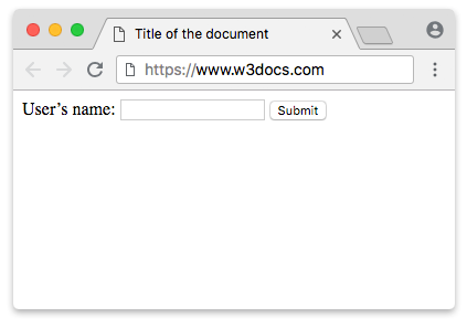 Beispiel für das keygen-Tag