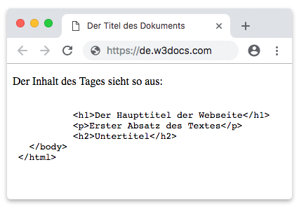 plaintext beispiel